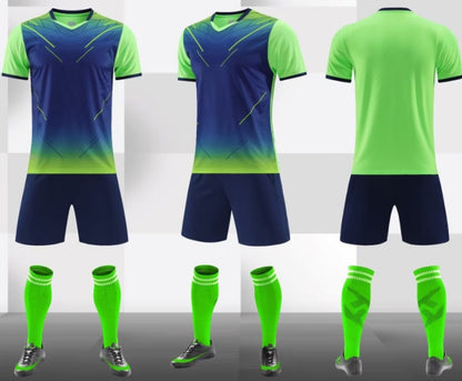 Gradient Short Sleeve Soccer Jersey