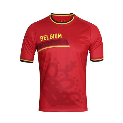 World Cup European Cup Soccer Uniform 3D Printed Short Sleeve Jersey