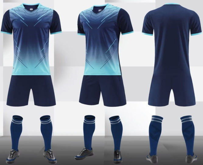 Gradient Short Sleeve Soccer Jersey