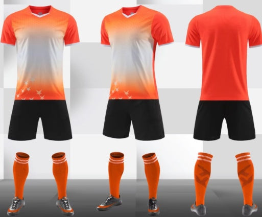 Gradient Short Sleeve Soccer Jersey