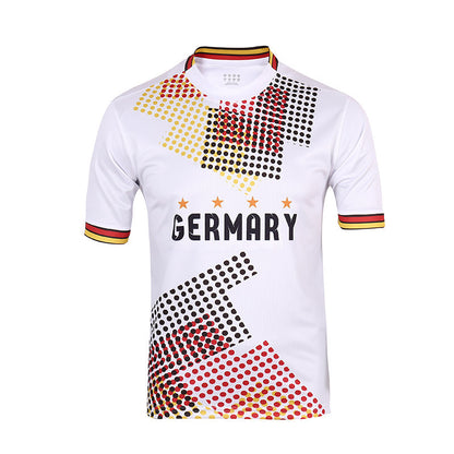 World Cup European Cup Soccer Uniform 3D Printed Short Sleeve Jersey